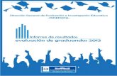 Graduandos 2013 - Ministerio de Educación - Guatemala · Informe de los resultados de la evaluación de graduandos 2013. Guatemala: Dirección General de Evaluación e Investigación