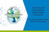 Cáncer de piel Generalidades Epidemiología Prevención€¦ · año 2012 en 4 centros de referencia de Popayán, Colombia: un estudio observacional de corte transversal Valeria