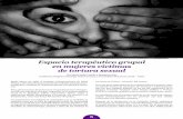 Espacio terapéutico grupal en mujeres víctimas de tortura sexualmailing.uahurtado.cl › 2017 › comunicaciones › psico_hoy › 28 › ... · 2017-08-28 · situación de violencia