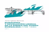 00 intro VF - Ayuntamiento de Aranda de Duero · 2019-05-23 · Javier Iglesia Berzosa BURGUESÍA Y REVOLUCIÓN LIBERAL EN LA RIBERA DEL DUERO BURGALESA (1788-1840) (1788-1840)