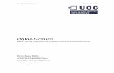 Wiki4Scrum : Wiki de soporte a la gestión de proyectos ...openaccess.uoc.edu/webapps/o2/bitstream/10609/45904/7/mbarea… · UOC - Ingeniería Informática - PFC Wiki4Scrum | Marina