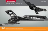 G2 RS, G2 R - Service | SRAM · Las llantas y ruedas Zipp 3ZERO MOTO™ cumplen la norma ASTM F2043-13 5.1.4 (condiciones 1, 2, 3 y 4) sobre el uso de componentes de bicicleta en