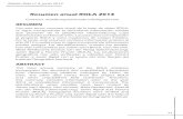 Resumen anual ROLA 2013 - aeaelbosqueanimado.org › wp-content › uploads › ... · Boletín ROLA nº4, julio 2014 ZYGOPTERA LESTIDAE Chalcolestes viridis (Vander Linden, 1825)