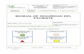 M-GH-M-011 Manual Seguridad del Paciente › v2 › files › M-GH-M-011... · prevencion del riesgo de caidas prevencion de infecciones asociadas al cuidado en la salud farmacovigilancia