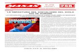 Venezuela LA IMPOSTURA DEL SOCIALISMO DEL SIGLO XXI SE … › masas › masas pdf › masas 2429.pdf · Fue la respuesta del desencanto de las masas oprimidas frente a un gobierno