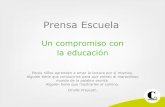 Presentación de PowerPointblogs.elcolombiano.com/prensaescuela/wp-content/...Blog Prensa Escuela Ofrecer un espacio de comunicación, consulta e integración para maestros y padres