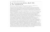 CURSOS UNIVERSITARIOS La Generación del 98 y la músicarecursos.march.es/culturales/documentos/conferencias/resumenes-… · La Generación del 98 y la música Cinco conferencias