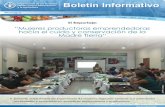 Boletín Informativo Nicaragua Marzo - Abril, 2014 · Ed ic ón: Marzo - A bril, 2 0 1 4 - I 4 0 2 5 S Boletín Informativo ... técnico de la FAO al INTA 2014-2015, que contempla