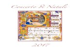 Conce o Natale - coroagercosanus sala - Concerti Natale... · 2018-05-12 · Corelli Concerto per la notte di Natale Bartolucci O Sacrum Convivium Vivaldi dal Magnificat Magnificat