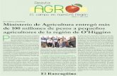 Revista - elrancaguino.cl · El campo en nuestra Región Revista AGR