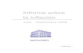 Informe sobre la Inflación - Bank of Mexico...INFORME SOBRE LA INFLACIÓN JULIO -SEPTIEMBRE 2008 3 La inflación general anual en México se elevó durante el tercer trimestre de
