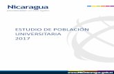 ESTUDIO DE POBLACIÓN UNIVERSITARIA 2017pronicaragua.gob.ni/media/ckeditor/2018/05/07/e... · 6 Ingeniería y Arquitectura Las carreras de ingeniería y arquitectura contaban con