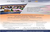 CONVOCATORIA - Escuela Nacional de Trabajo Social - UNAM …Las ponencias deberán cumplir los lineamientos de la Guía para la presentación de ponencias (Anexo 1) B) Criterios para