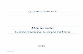 Dimensão Governança Corporativa › GOV_-_VF_SEM_marcas_2018… · Dimensão Governança Corporativa 3 APRESENTAÇÃO Propósito (A que se destina) Identificar em que medida a estrutura