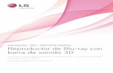 MANUAL DEL PROPIETARIO Reproductor de Blu-ray con barra de ...gscs-b2c.lge.com â€؛ downloadFile?fileId=