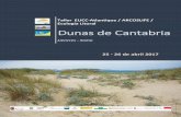Dunas de Cantabria - WordPress.com · 4 Programa Martes 25 de abril 8 h 30: Encuentro delante del Palacete del embarcadadero del puerto de Santander. Traslado en autobús a las dunas