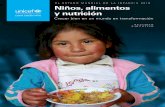 EL ESTADO MUNDIAL DE LA INFANCIA 2019 Niños, alimentos y ... · 2 de cada 3 niños no reciben una alimentación mínimamente diversificada para un crecimiento y un desarrollo saludables.