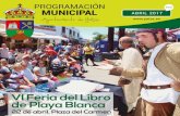 VI Feria del Libro de Playa Blancaayuntamiento.yaiza.s3.amazonaws.com/docs/Agenda... · Imparte: Con motivo del Día Internacional del Libro Infantil, que se celebra el día 2 de