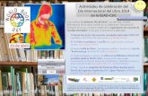 Actividades de celebración del Día Internacional del Libro ...digital.csic.es/bitstream/10261/94857/10/1. Cartel_Actvdds-DiaLib-EEAD_2014.pdfCon motivo del próximo Día del Libro*,