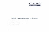HITA : Healthcare IT Auditopenaccess.uoc.edu/webapps/o2/bitstream/10609/... · • Sistemas de videoconferencias • Sistemas de gestión de turnos en las consultas • Sistemas de