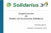 Organización de Redes de Economía Solidaria › images › stories › documentos › 5.-organizao-d… · consumo solidario local, en estrategias de atención bajo demanda. Criterios