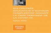 ELS CENTRES EDUCATIUS D’ELEVADA COMPLEXITAT DAVANT … centres... · 2020-05-26 · més del 50% d’aquest alumnat a primària, el 5,3% del total, i 10, a secundària, el 0,9%.