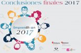 L ECHA - 12 y 13 de Marzo Pamplona€¦ · 88 Foro joven de emprendimiento Conclusiones finales Las herramientas de las que dispone el ecosistema de emprendimiento son desconocidas