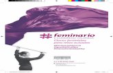 Claves feministas para retos actuales · Segona Taula redona 11.30 h ALICIA PULEO Professora Titular (Catedràtica Acreditada) de Filosofia Moral i Política a la Universitat de Valladolid.