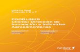 FOODLINKS Cliente: Dirección de Innovación e Industrias ... › contenidos › documentacion › f… · Fecha: 20 -03 2013 ón: Director de Unidad ... periodic newsletter to encourage