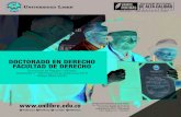 CARTILLA DOCTORADO DERECHO vr9 - Universidad Libre · 2017-10-27 · encuentros doctorales. En el tercer año, el programa comprende diversos seminarios de revisión de avances de