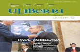 PAUL ZUBILLAGA...3 E l 19 de enero de 2018 fue un día para el recuerdo. El Dr. Paul Zubillaga fue galardonado con la Medalla al Mérito Ciudadano, de manos del alcalde de Donostia