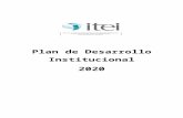 €¦ · Web viewComisionado Ciudadano Plan de Desarrollo Institucional 2020 Instituto de Transparencia, Información Pública y Protección de Datos Personales del Estado de Jalisco.