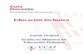 Educación Inclusiva - Inicio...-Legislación respectiva a la educación inclusiva. ... Acerca del origen y sentido de la educación inclusiva. Revista de Educación, 327,11-29. -