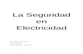 La Seguridad en Electricidad - surcosistemas.com.ar › virtual › yuto › Taller_Electricidad › La Se… · LAS 5 REGLAS DE ORO DE SEGURIDAD ELECTRICA En electricidad, las reglas