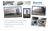 N.P. Instalación muebles de taller en concesionario Porsche · 2020-02-06 · C/ Cañamarejo nº 1 28110 Algete (Madrid) T. 91.628.14.28 info@barin.es Barin s.a, importador en exclusiva