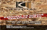 URREA DE GAÉN (Teruel) 24 - 25 - 26 / noviembre 2017 · Presentación de la VII Edición del concurso de relatos cortos Albada – Comuniter centrado en esta edición en la temática