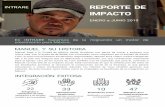 MANUEL Y SU HISTORIA REPORTE DE IMPACTOintrare.mx › assets › reports › reporte-de-impacto-INTRA... · vestimenta y alimentos según la necesidad de cada refugiado. Atención