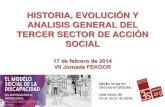 HISTORIA, EVOLUCIÓN Y ANALISIS GENERAL DEL TERCER SECTOR DE … · 2014-06-18 · El Tercer Sector de Acción Social de Euskadi está viviendo un momento ... Ley de Servicios Sociales