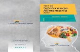TEST DE Intolerancia Alimentaria › wp-content › uploads › 2016 › 06 › AF-Foll… · TEST DE Intolerancia Alimentaria A200 Conoce cuáles son los mejores alimentos para conseguir