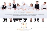 SITIO WEB para tu restaurante · SITIO WEB para tu restaurante Te ofrecemos un servicio integral de calidad, más de 10 años de experiencia en la industria restaurantera online y