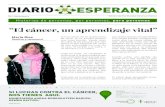 “El cáncer, un aprendizaje vital” esperanza(1).pdf · 1 Edición Navarra Edición del Día Mundial Contra el Cáncer María Ríos (familiar y voluntaria) “El cáncer, un aprendizaje