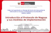 Introducción al Protocolo de Nagoya y sus medidas de ...genesperu.minam.gob.pe/wp-content/uploads/2017/03/... · Adopción de Medidas de Implementación del Protocolo de Nagoya COP