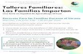 Families Matter Virtual Workshop #3 - Spanish Families Matter Virtual Workshop #3 - Spanish Author: