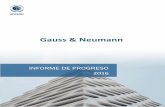 Gauss & Neumann - CTESCctesc.gencat.cat/doc/doc_12050607_1.pdf · algoritmos y software que compite al milímetro para ... (Los Grupos de Interés configuran su Informe de Progreso)