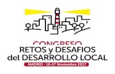 PARTNERS - Red de entidades para el desarrollo local...Congreso organizado por : FEMP-FEPRODEL-REDEL. Fechas: 16 y 17 de noviembre de 2017. Lugar: Universidad Rey Juan Carlos (Madrid).