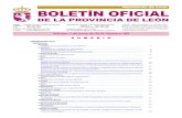 Diputación de León BOLETÍN OFICIAL - Auxiliar de Biblioteca€¦ · Administración Local ayuntamientos cacaBELoS Por Decreto de alcaldía, de fecha 29 de mayo de 2018, se aprobaron