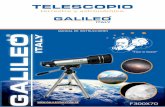 TELESCOPIO · Permite encastrar el tubo del telescopio al trípode. 6. Perilla de ajuste Permite ajustar el tubo del telescopio al trípode. 7. Freno de acimut Permite frenar o desfrenar