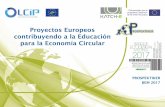 Proyectos Europeos contribuyendo a la Educación para la ...bem2017.basqueecodesigncenter.net/wp-content/uploads/2017/09/S… · contribuyendo a la Educación para la Economía Circular