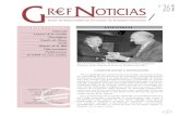GRFNOTICIAS Nº 26 Febrero 2006 - GREFgref.org/nuevo/grefnoticias/grefnoticias26.pdf · del Grupo Santander, consideraba la comunicación oral, escrito e interpersonal como aspectos