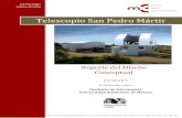 Telescopio San Pedro Mártir › ~richer › TSPM › homepage › docs › M3 › ... · El Telescopio y sus instalaciones serán similares a las del Observatorio Magallanes ubicado